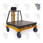 باسکول 3 تن ابعاد 120در120 چرخدار